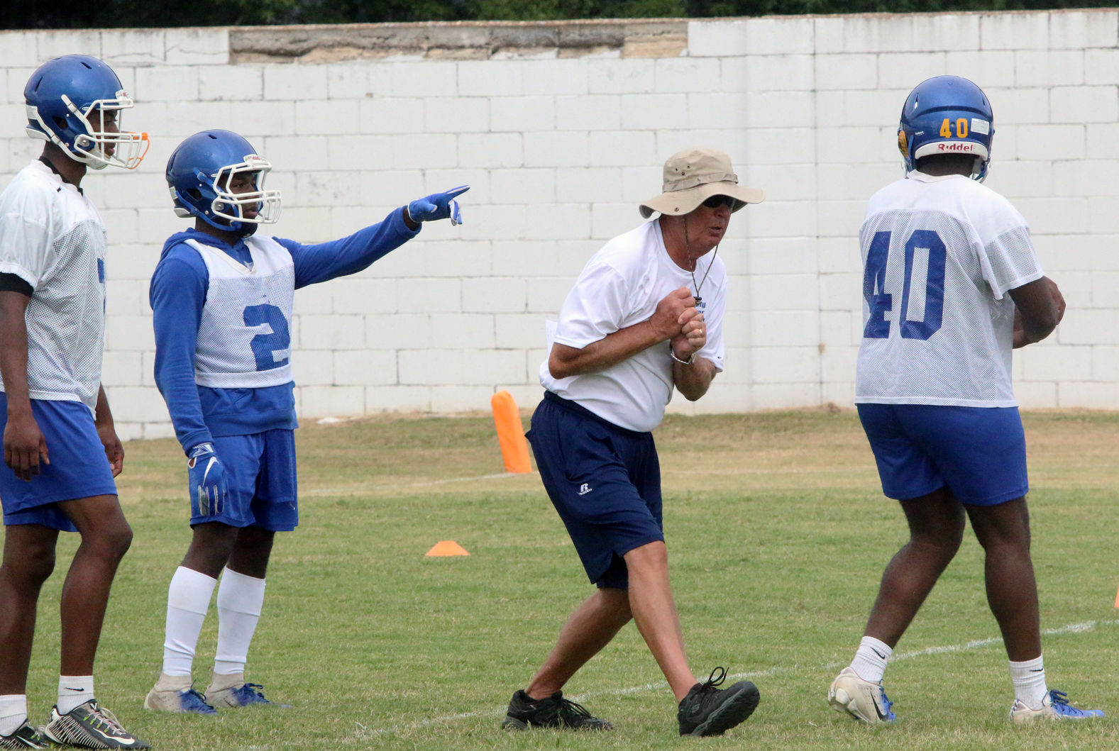 Lake City High School Football Practice